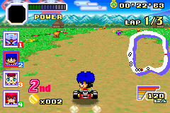 Konami Wai Wai Racing Advance Screenshot 1